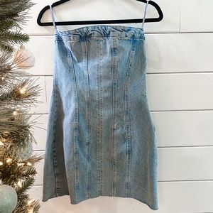 Zara denim dress